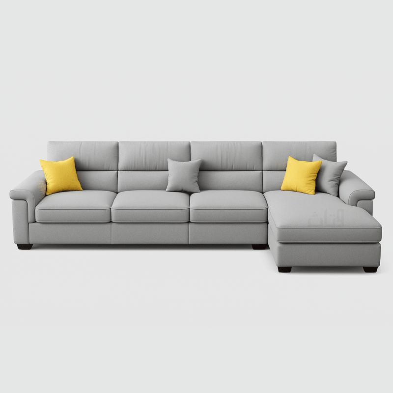 Elegant Grey Corner Sofa Sofas & Loveseats| Otath