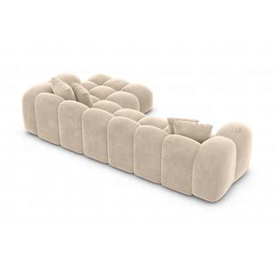 Elegant L - Shaped Sofa with Plush Upholstery – Beige - Al Rugaib Furniture