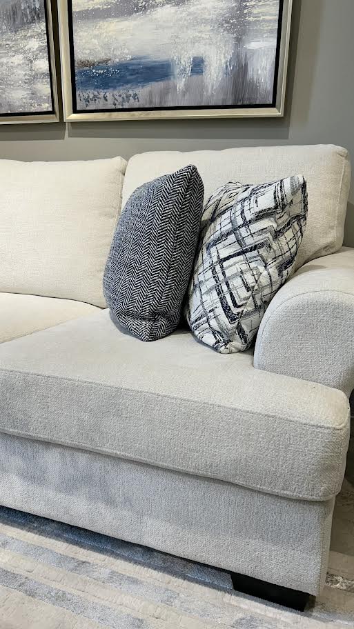 Elegant Off-White Living Room Set Living Room Sets| Roots Furniture