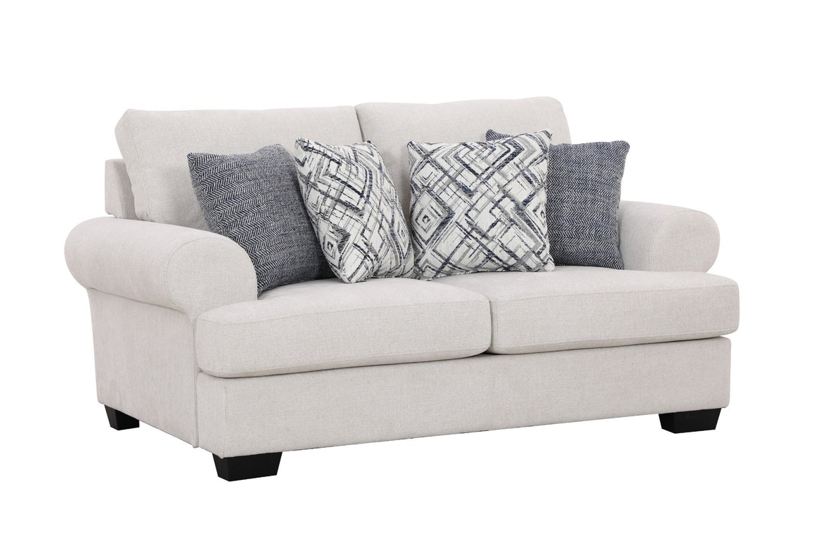 Elegant Off-White Loveseat (176cm) Sofas & Loveseats| Roots Furniture