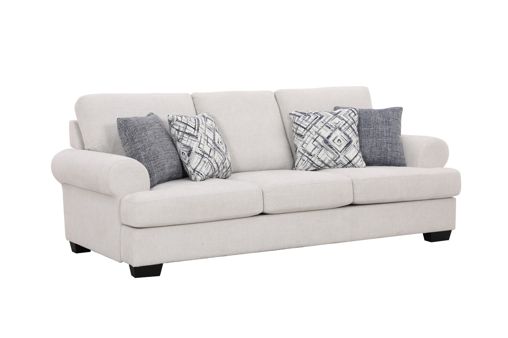 Elegant Off-White Sofa (236cm) Sofas & Loveseats| Roots Furniture