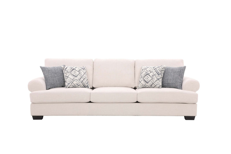 Elegant White XL Sofa - Al Rugaib Furniture