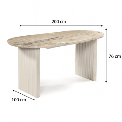 Elegantevo Dining Table - Al Rugaib Furniture