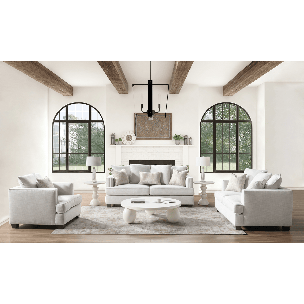 Elena Grey Sofa W215 Sofas & Loveseats| Roots Furniture