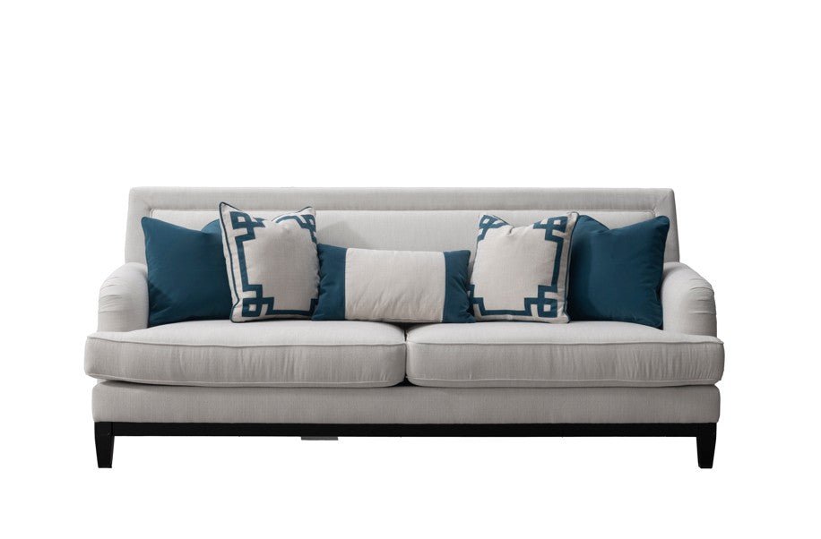 Greek Key Off White Sofa Sofas & Loveseats| Roots Furniture