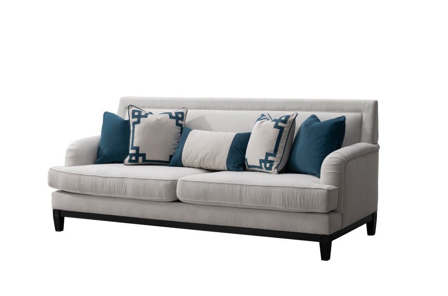 Greek Key Off White Sofa Sofas & Loveseats| Roots Furniture