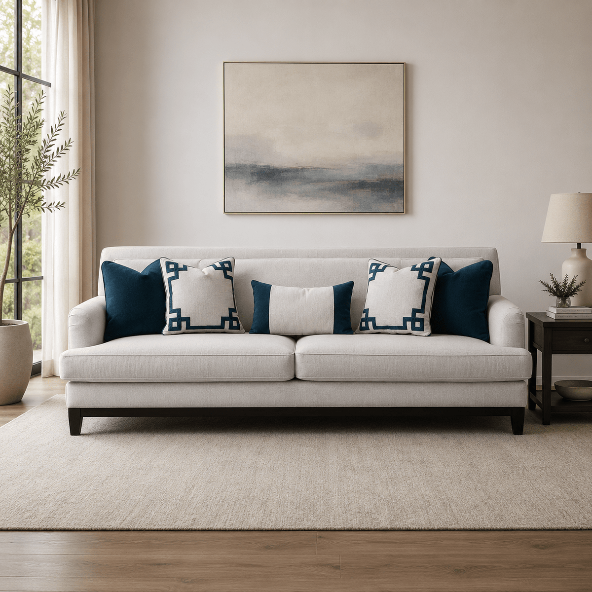 Elevated Greek Off-White XL Sofa XL Sofas| Roots Furniture