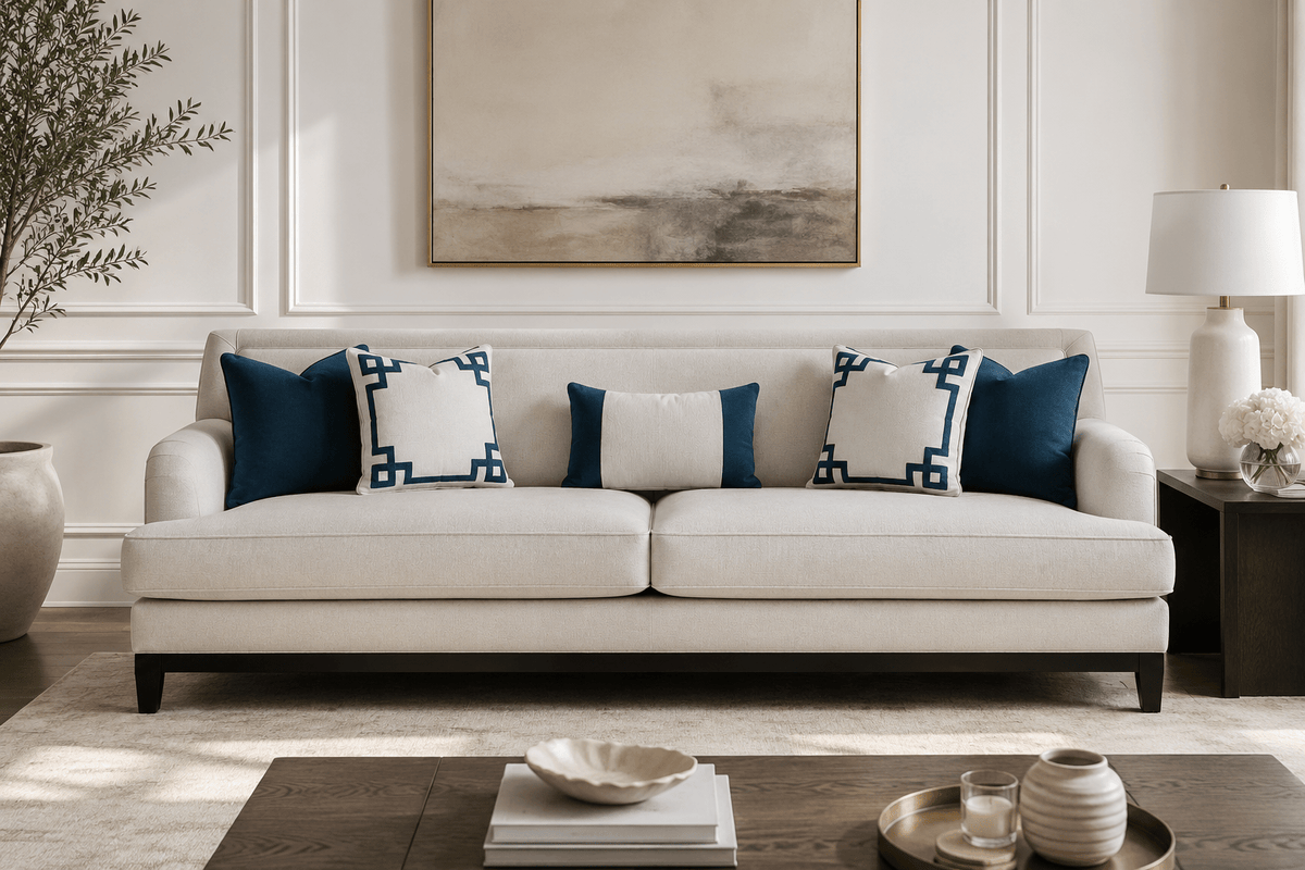 Elevated Greek Off-White XXL Sofa XL Sofas| Roots Furniture