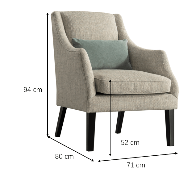 Elif Beige Chair Chairs| Roots Furniture
