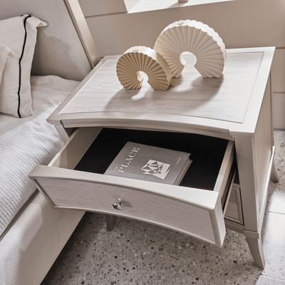 Elisora Brown King Bedroom Set With Two Free Gift GLASS TABLE LAMP - Al Rugaib Furniture