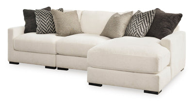 Elissa Court 3 - Piece Sectional Sofa with Chaise - Al Rugaib Furniture