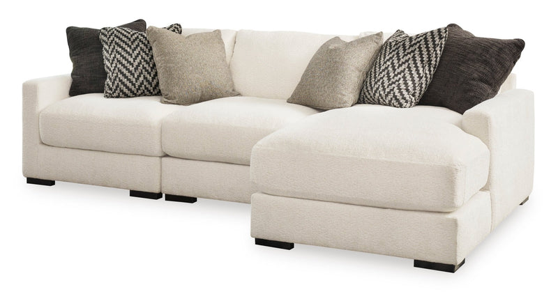 Elissa Court 3 - Piece Sectional Sofa with Chaise - Al Rugaib Furniture