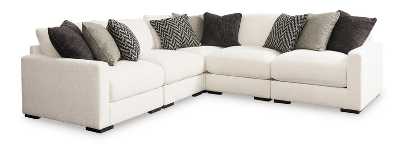 Elissa Court 5 - Piece Sectional - Al Rugaib Furniture