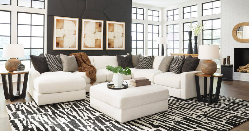 Elissa Court 5 - Piece Sectional - Al Rugaib Furniture