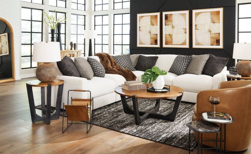 Elissa Court 5 - Piece Sectional - Al Rugaib Furniture