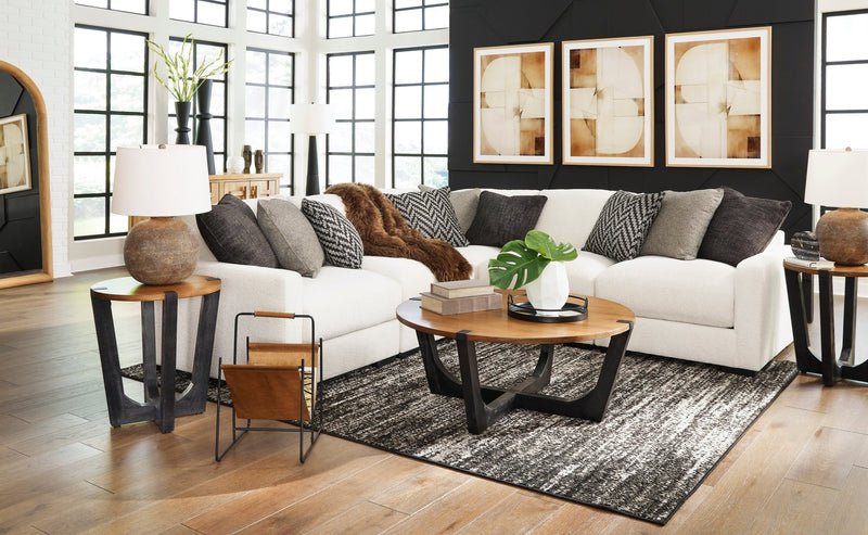 Elissa Court 5 - Piece Sectional - Al Rugaib Furniture