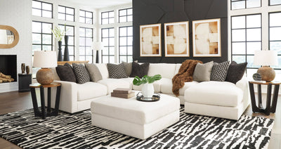 Elissa Court 6 - Piece Sectional with Chaise - Al Rugaib Furniture