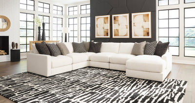 Elissa Court 6 - Piece Sectional with Chaise - Al Rugaib Furniture