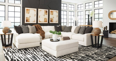 Elissa Court 6 - Piece Sectional with Chaise - Al Rugaib Furniture