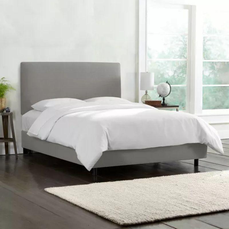 Elite Collection: Swedish Wood Queen Bed - Light Grey Majesty (180x200x140) by Alhome Beds| Alhome