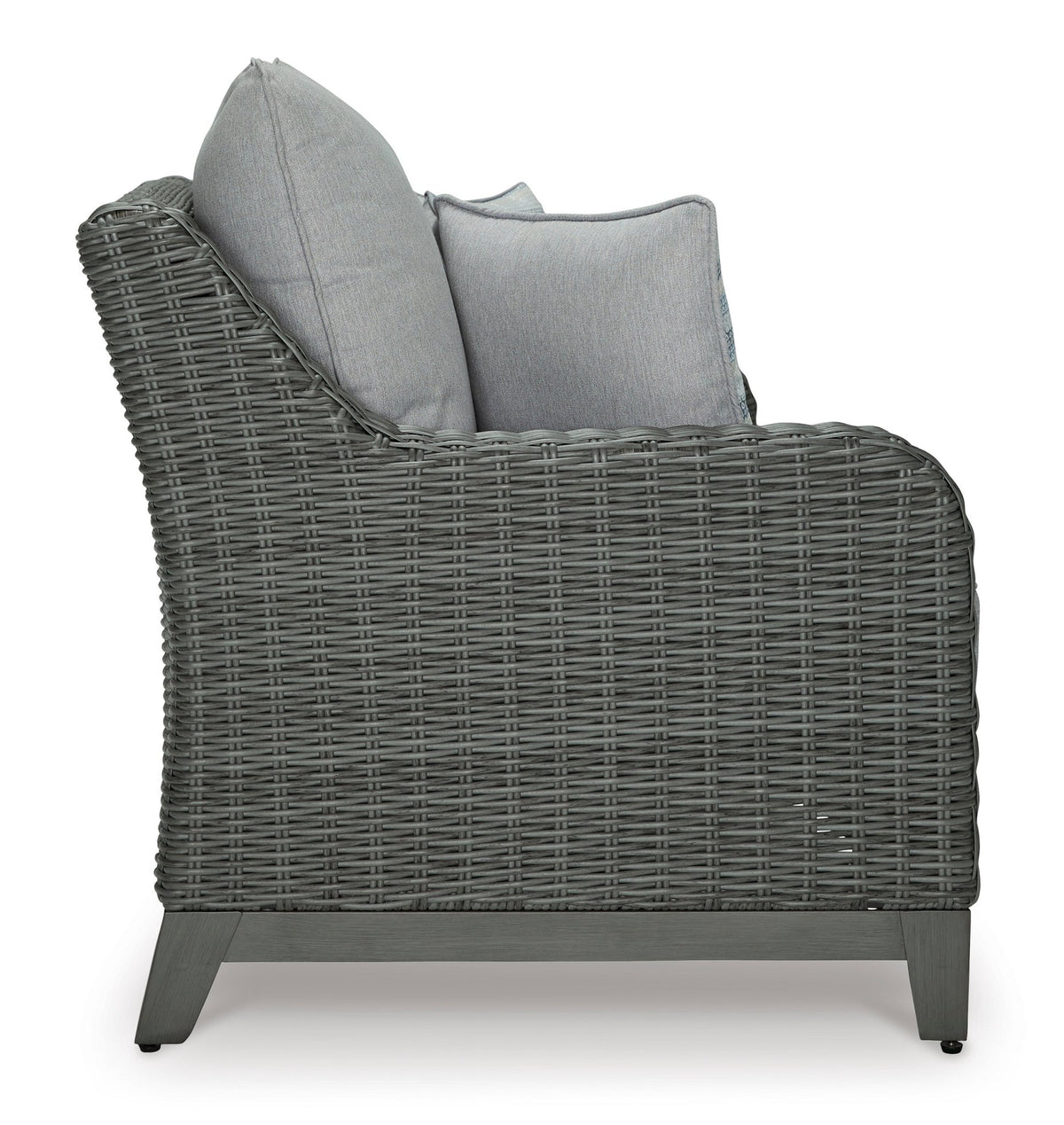 Elite Park Outdoor Loveseat with Cushion Outdoor Loveseats & Sofas| Ashley Homestore