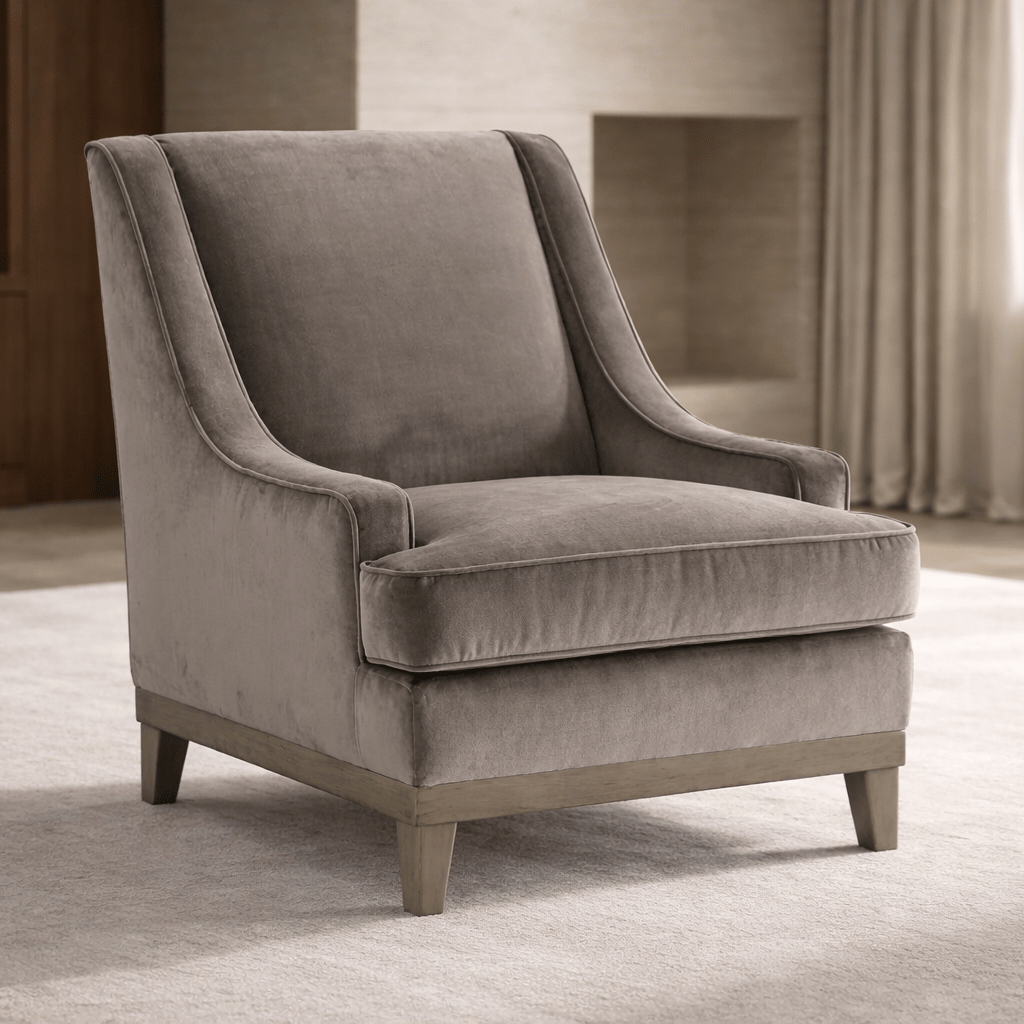 Ella Beige Accent Chair Chairs| Roots Furniture