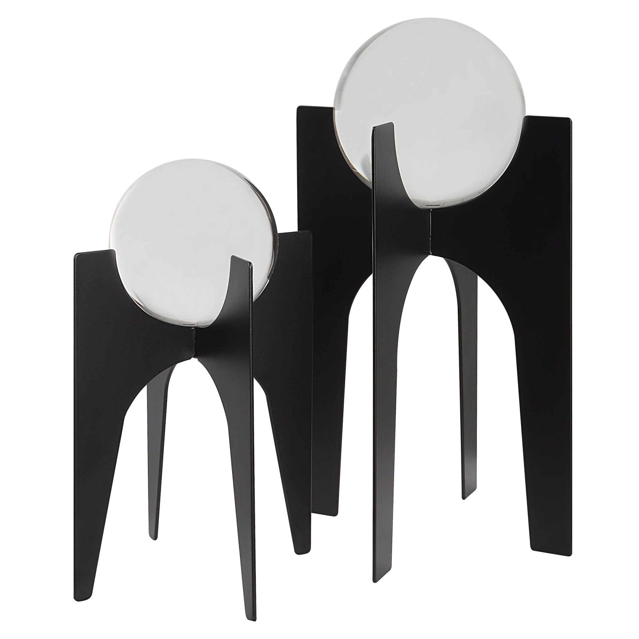 Ellianna, Black, S/2 Table Decors| Uttermost