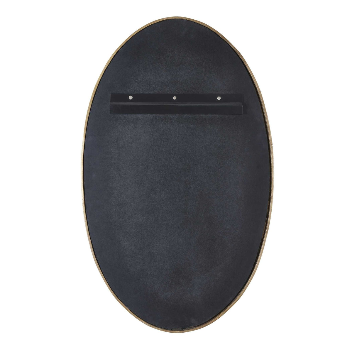 Ellis Beaded Brass Oval Mirror Mirrors| Uttermost