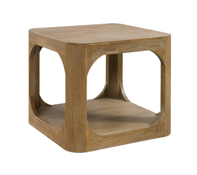 Elm Wood Side Table - Al Rugaib Furniture