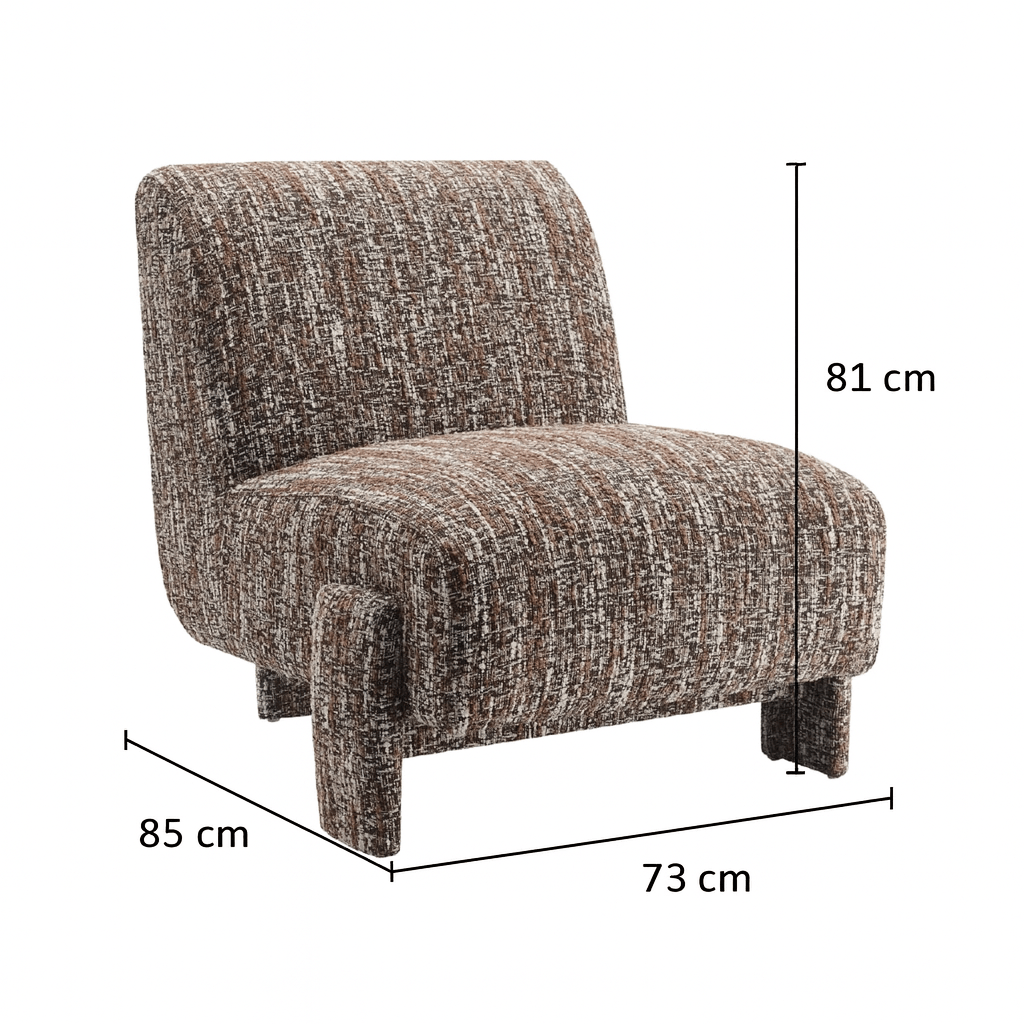 Elmer Hazel Accent Chair (73cm) Chairs| AlRugaib Furniture