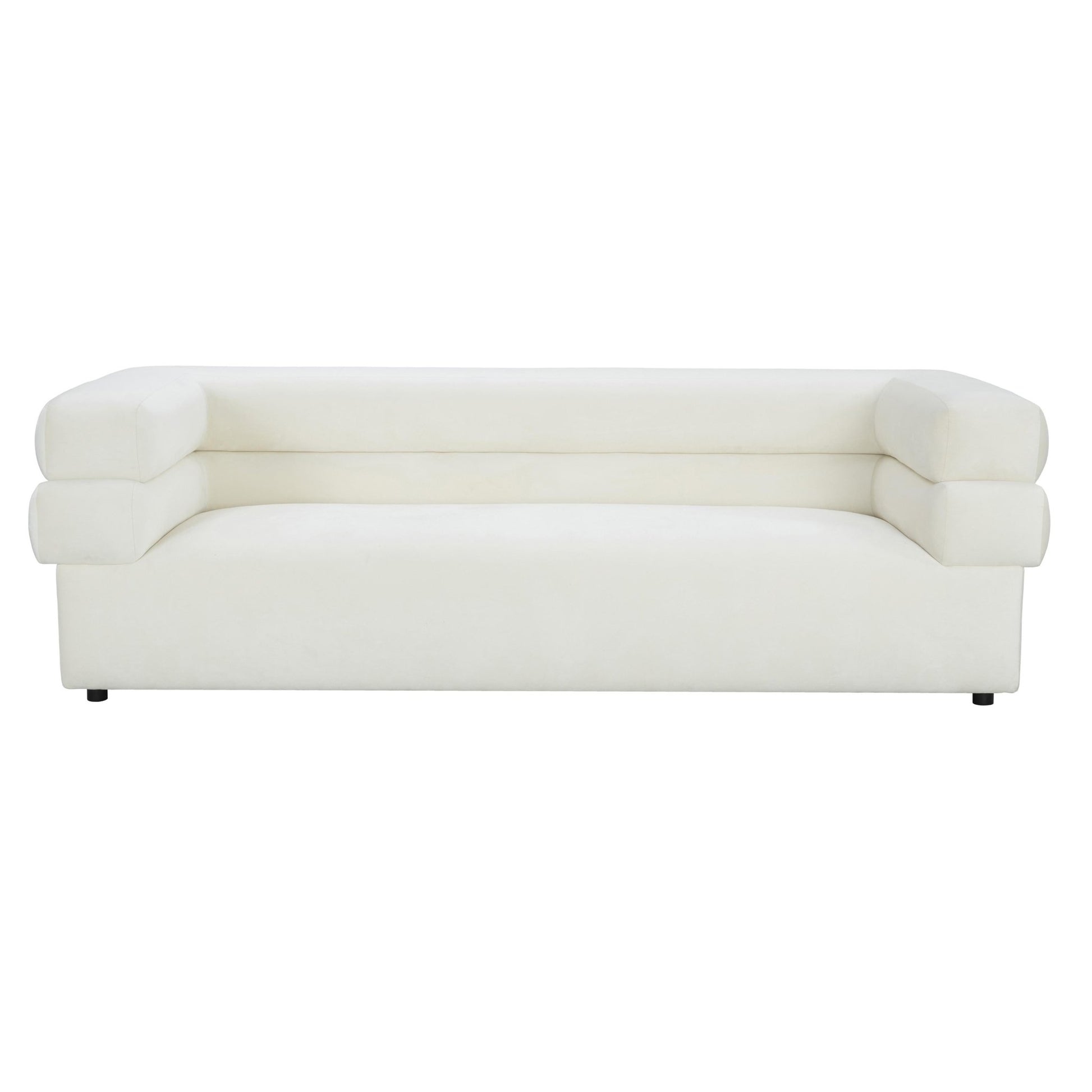 Elsa Cream Velvet Sofa Sofas & Loveseats| TOV