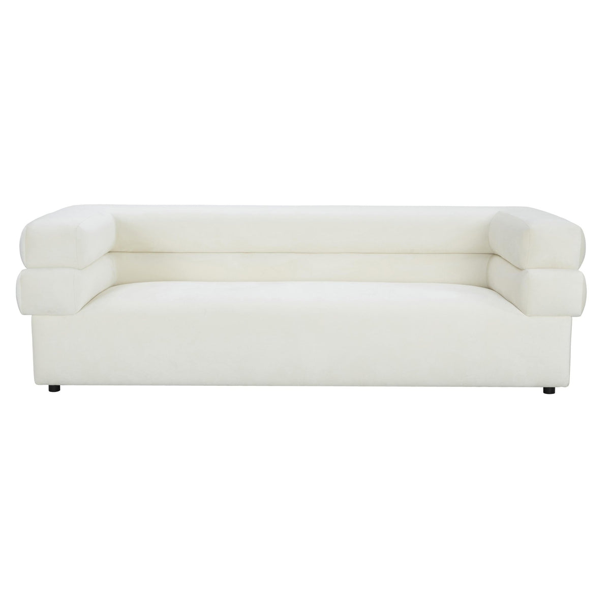 Elsa Cream Velvet Sofa Sofas & Loveseats| TOV