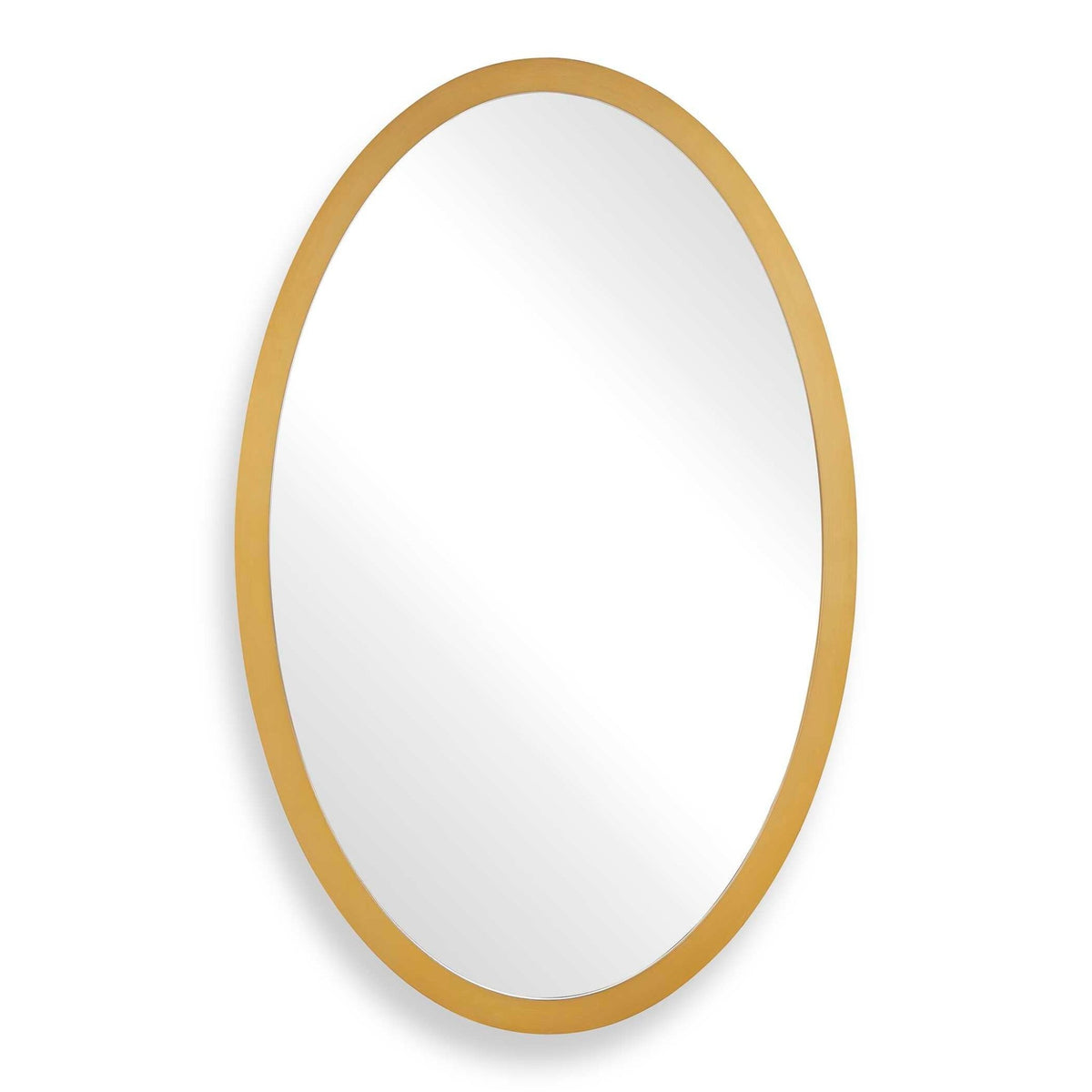 Elstree Antique Brass Oval Mirror Mirrors| Uttermost