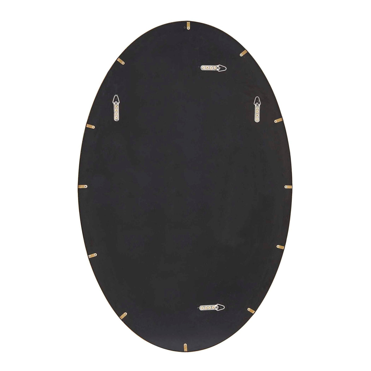 Elstree Antique Brass Oval Mirror Mirrors| Uttermost