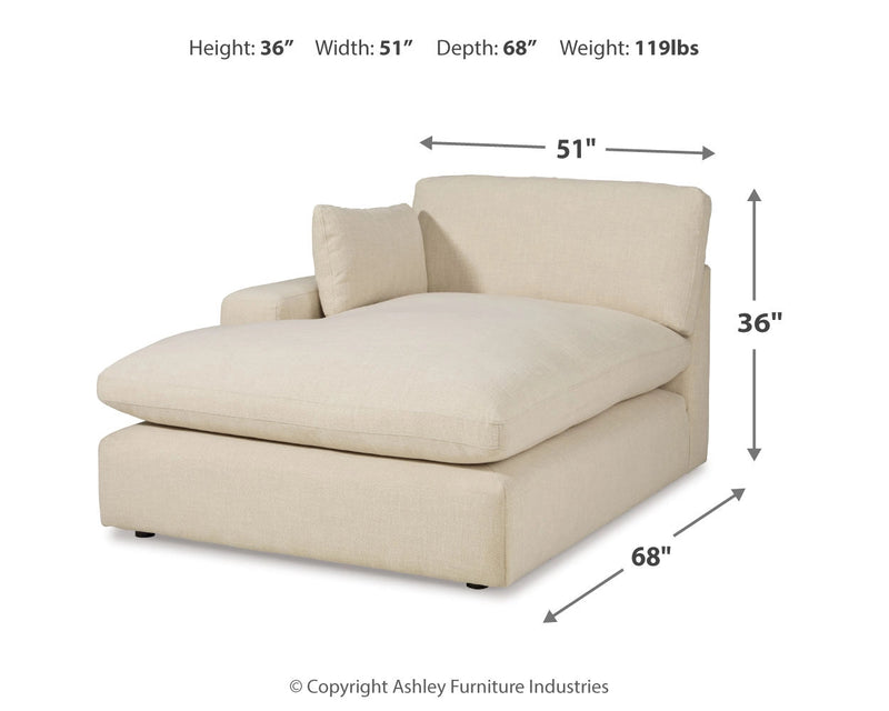 Elyza Left - Arm Facing Corner Chaise - Al Rugaib Furniture