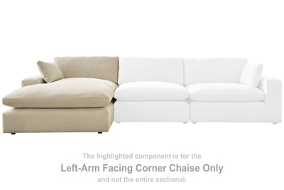Elyza Left - Arm Facing Corner Chaise - Al Rugaib Furniture