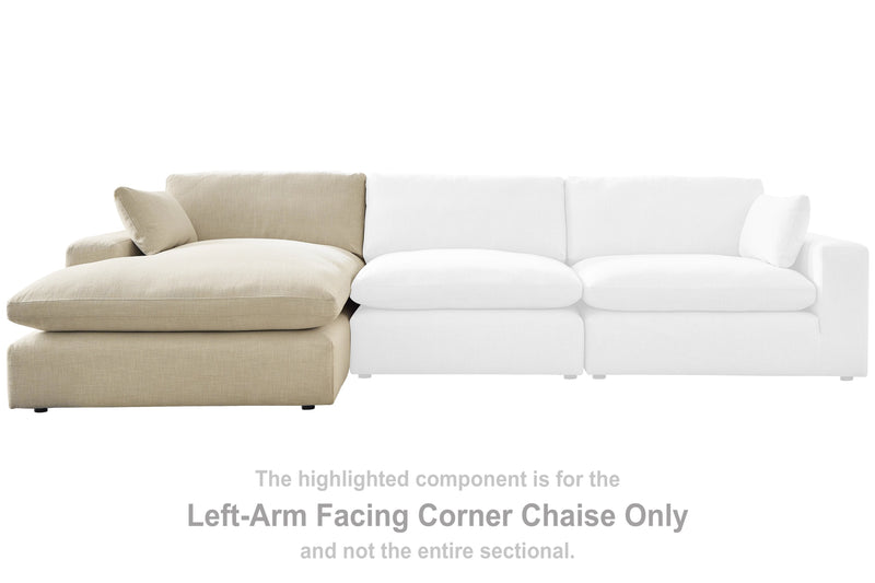 Elyza Left - Arm Facing Corner Chaise - Al Rugaib Furniture