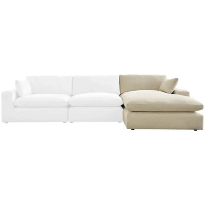 Elyza Right - Arm Facing Corner Chaise - Al Rugaib Furniture
