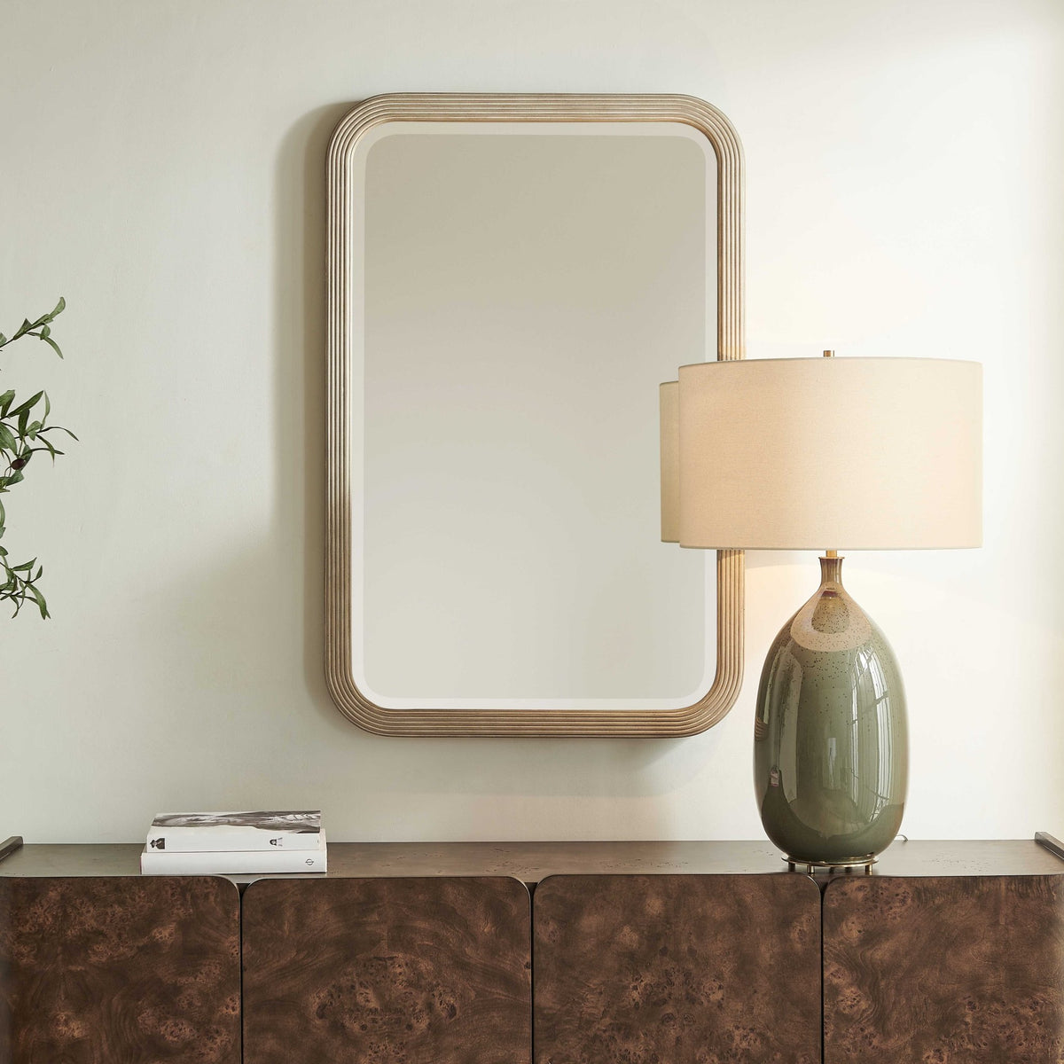 Emari Warm Gray Mirror Mirrors| Uttermost