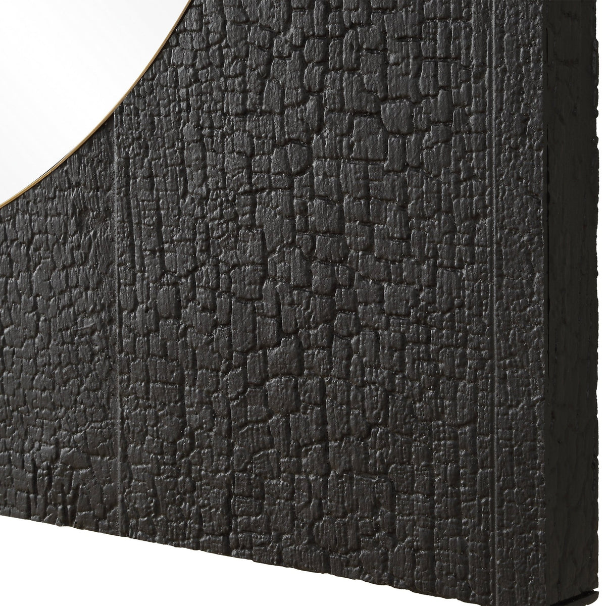 Ember Black Square Mirror Mirrors| Uttermost