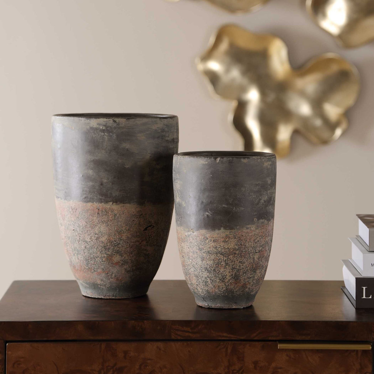 Emberwash Planters, S/2 Planter| Uttermost