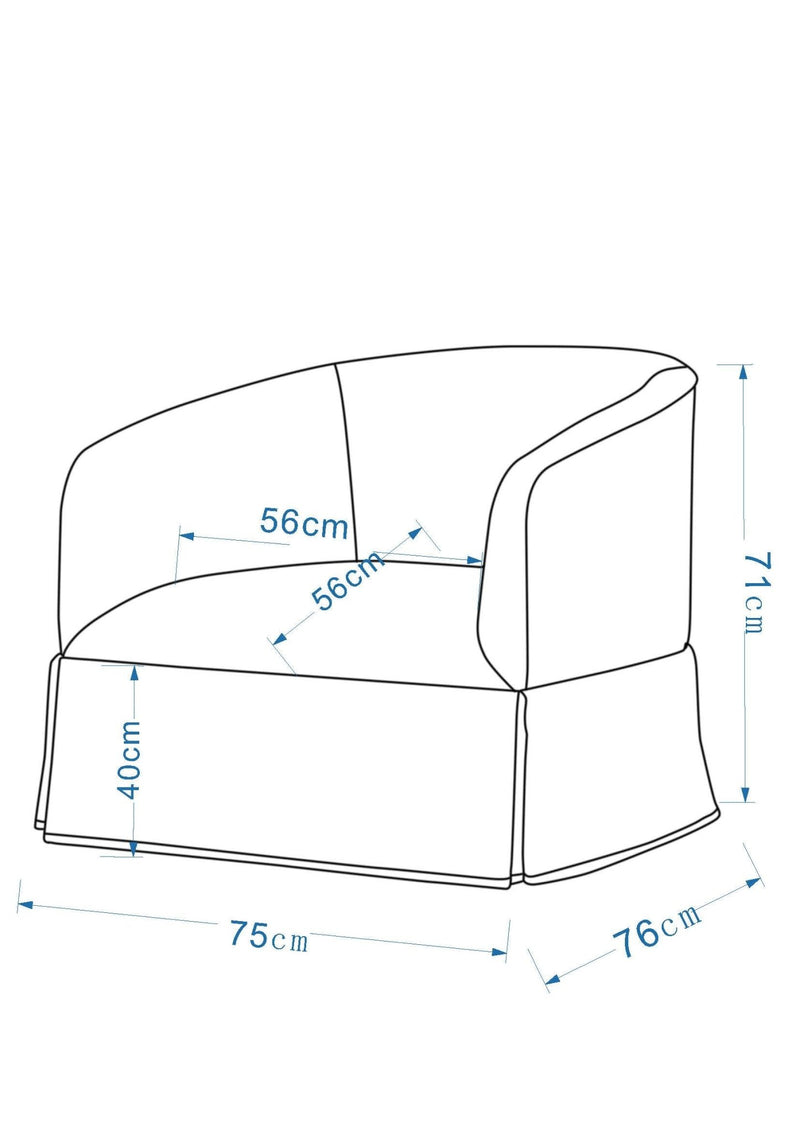 Emera Accent Chair - Al Rugaib Furniture