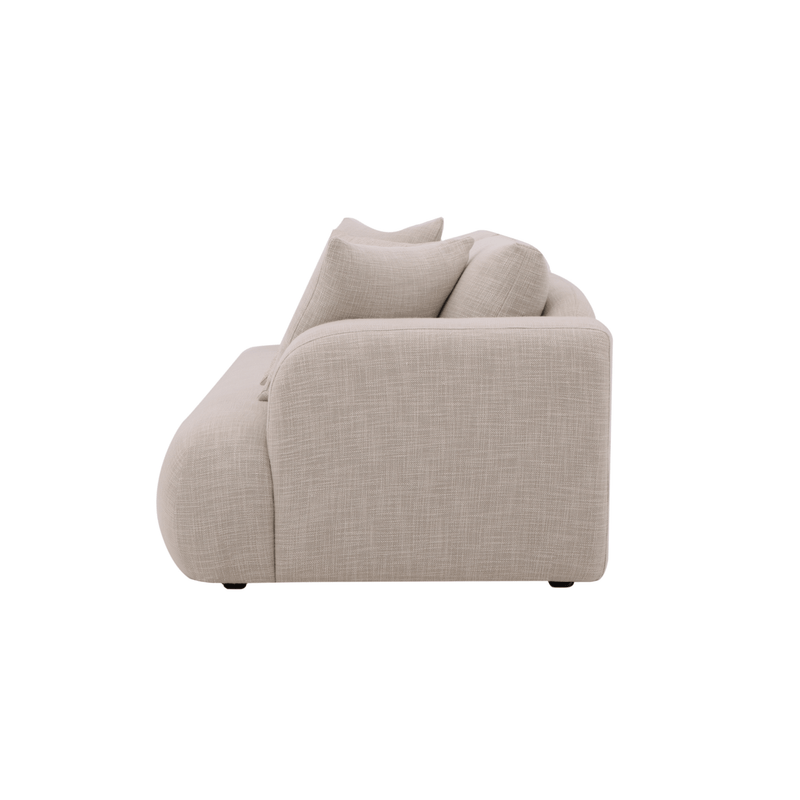 Emma Grey 3 Seater Sofa (232cm) - Al Rugaib Furniture