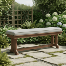 Emmeline Outdoor Dining Bench with Cushion