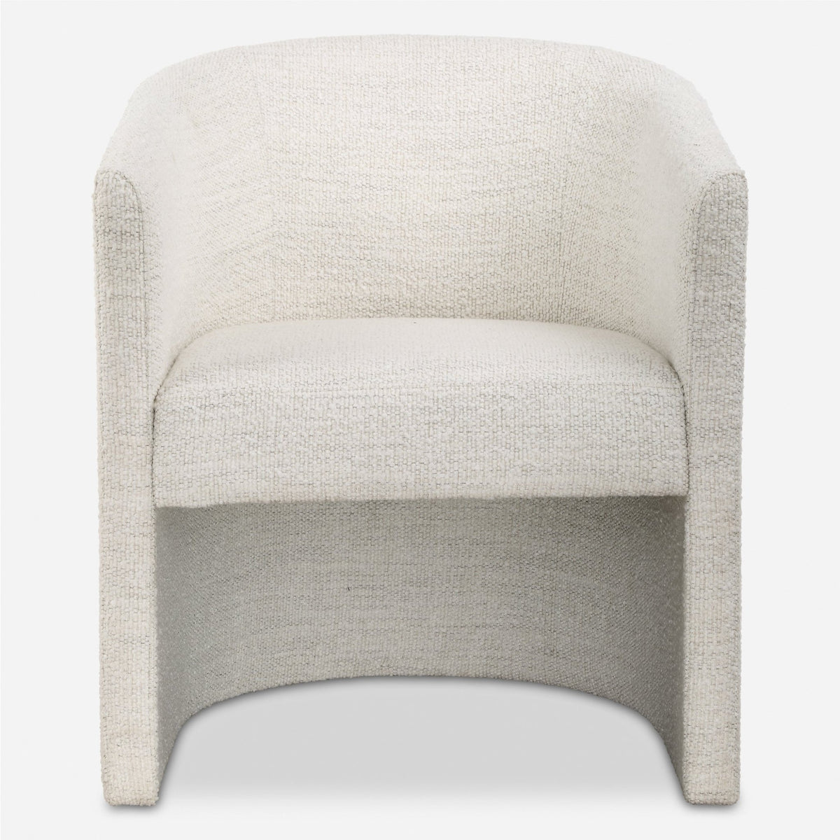 Encompass White Fabric Dining Chair Chairs| Uttermost