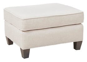 English Arm Ottoman - Al Rugaib Furniture