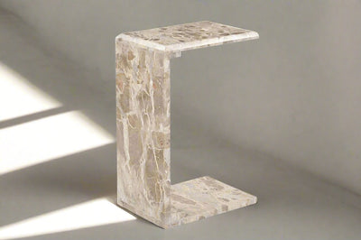 Enid MARBLE C TABLE Beige - Al Rugaib Furniture