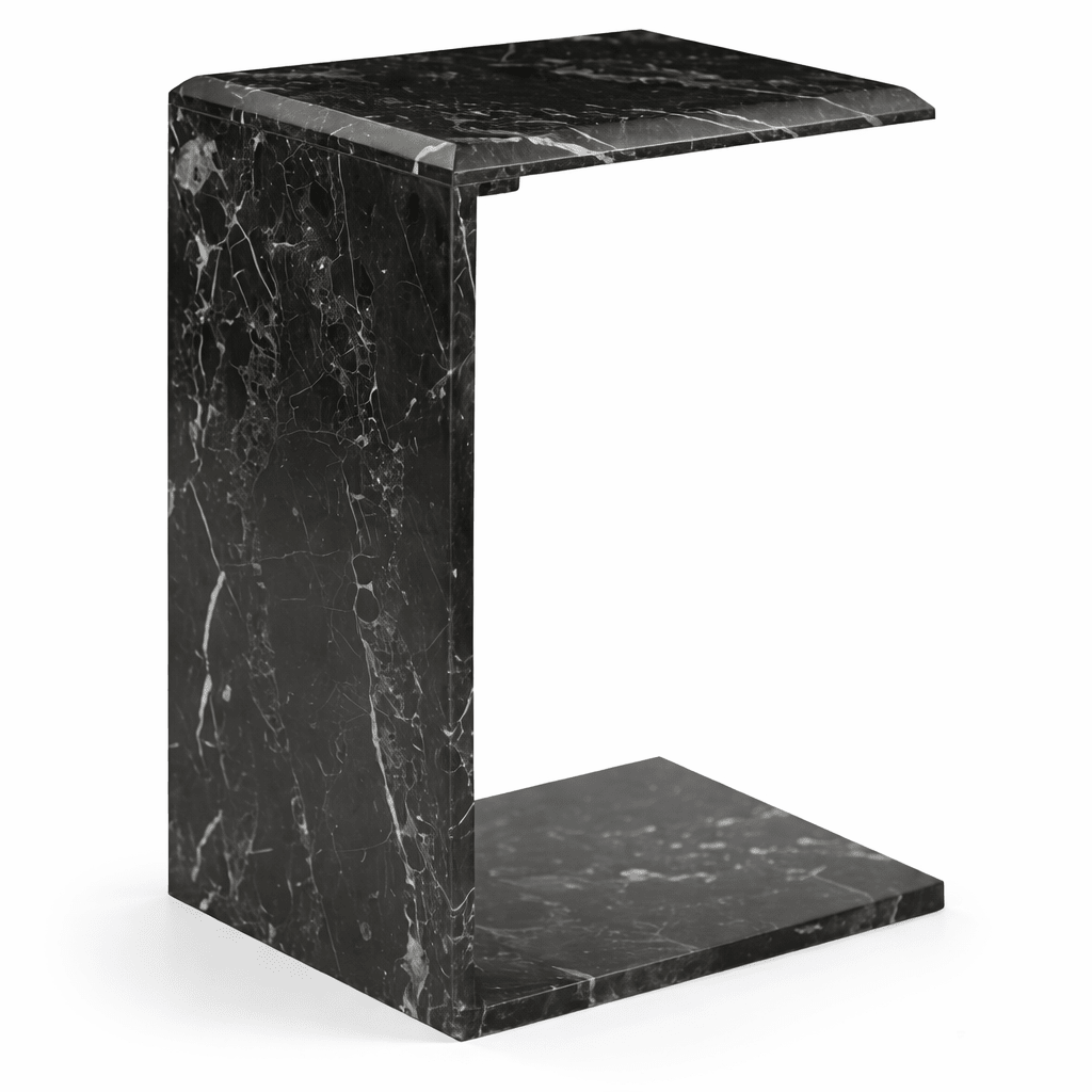 Enid MARBLE C TABLE Black Accent & End Tables| Roots Furniture