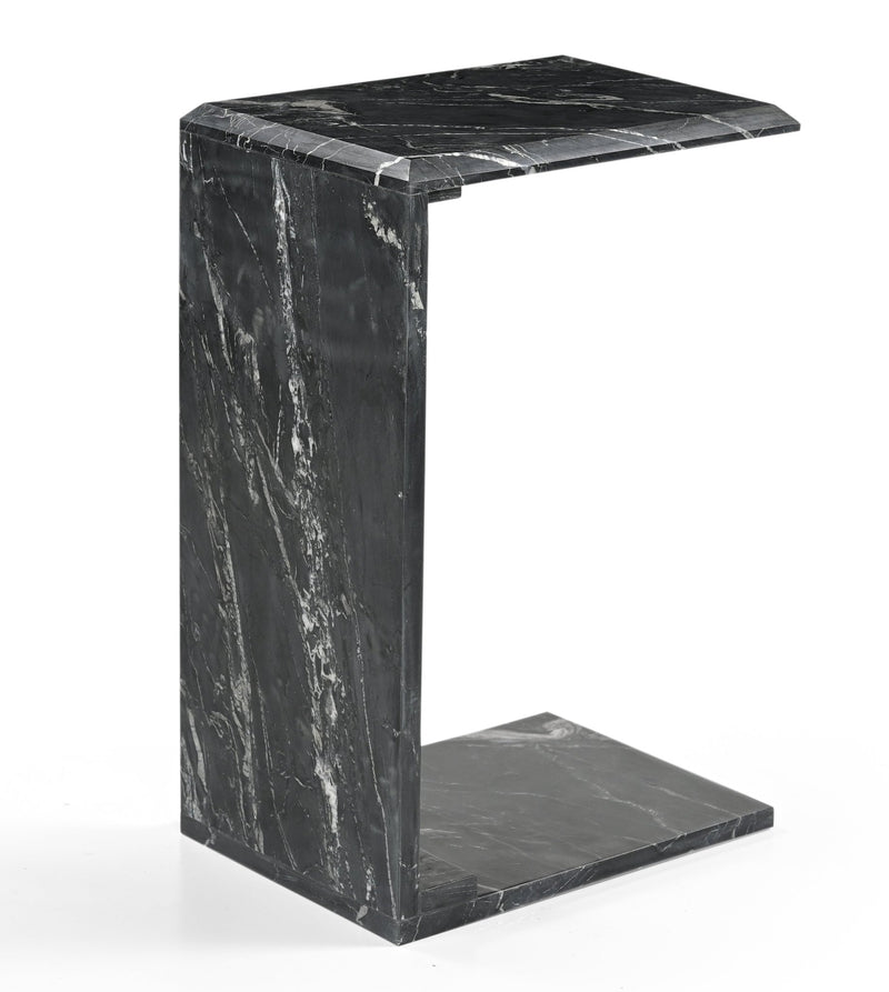 Enid MARBLE C TABLE Black - Al Rugaib Furniture
