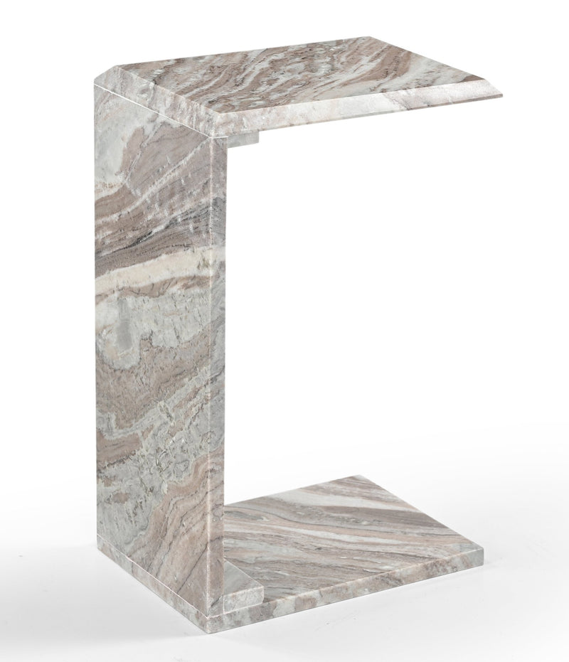 Enid MARBLE C TABLE Grey - Al Rugaib Furniture